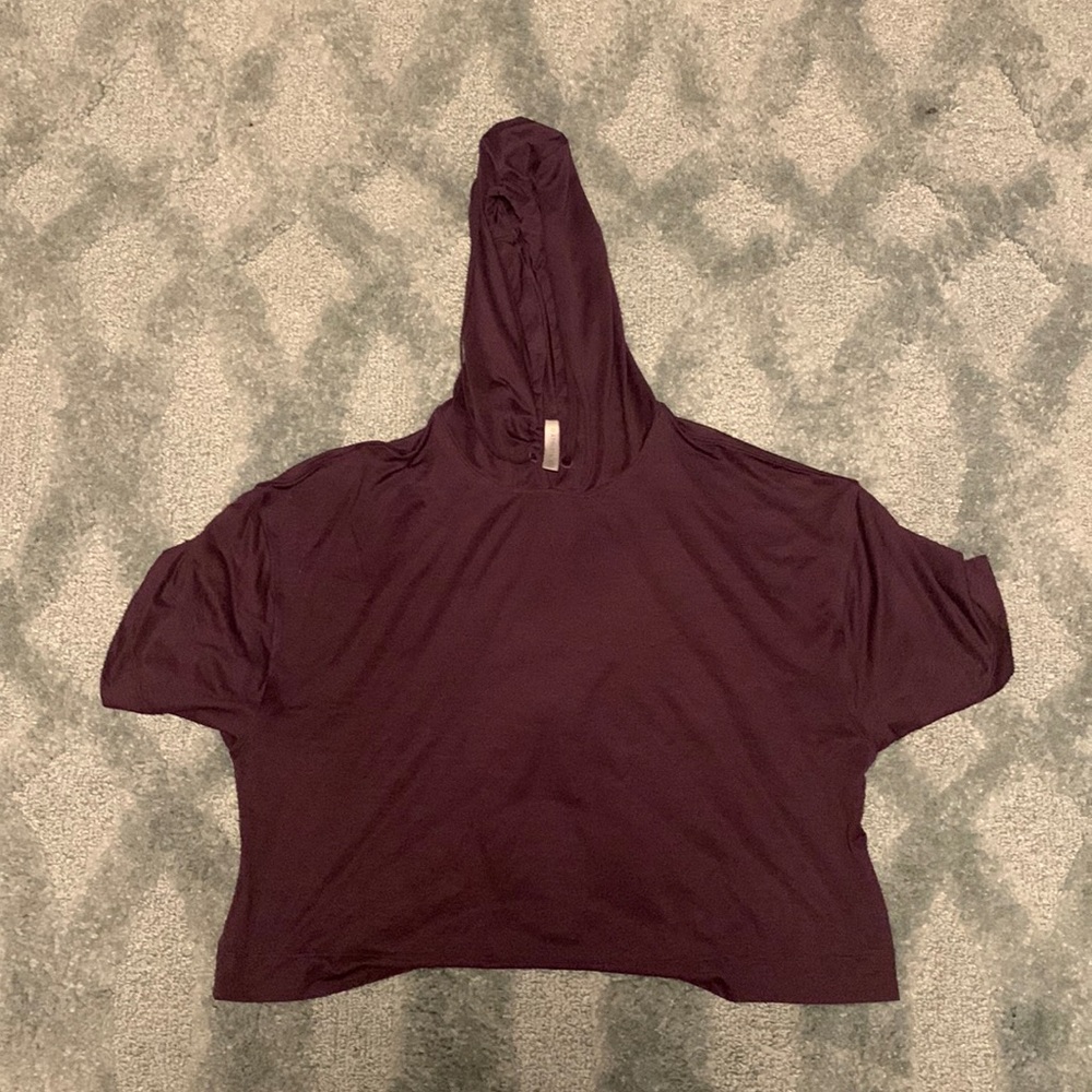 Semi-Sheer Workout Top, Size XS (US 0/2)